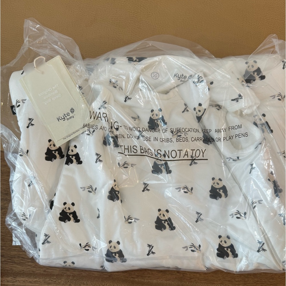 Kyte Baby Sleep Bag in Black and White Zen 1.0